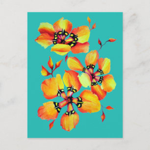 Chic Artistic Elegant Art Nouveau Victorian Style Postcard