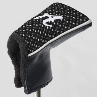 Chic AsteriskS Classic-Black-Personalised(Putter) Golf Head Cover