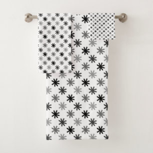 Chic Asterisks Starry Rhythm Classic Bath Towel Set