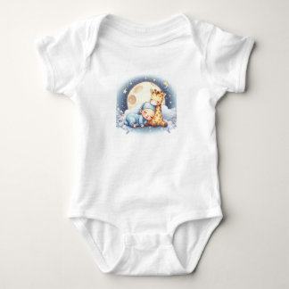 Chic Baby Cushion – Elegant Nursery Decor & Sweet  Bodysuit