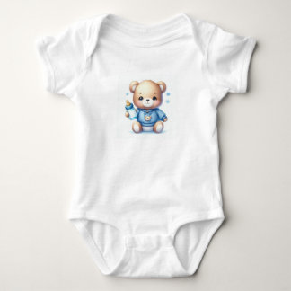 Chic Baby Cushion – Elegant Nursery Decor & Sweet  Bodysuit