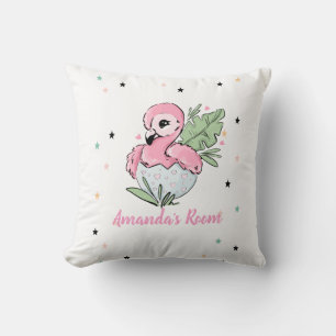 Chic Baby Flamingo, Stars, Princess    Cushion