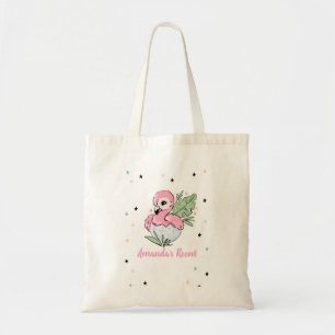 Chic Baby Flamingo, Stars, Princess     Tote Bag