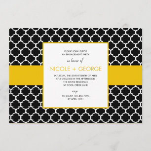 Chic Band General Party Invitation (Mustard)