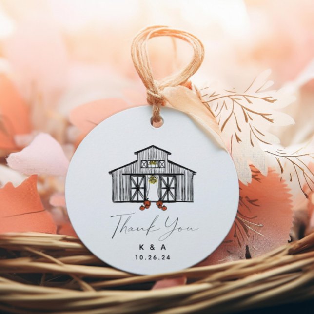 Chic Barn Thank You Favour Tags (Creator Uploaded)