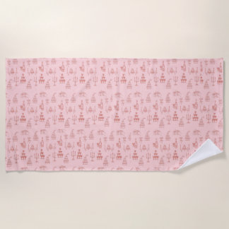 chic beach towel