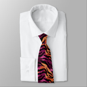 Chic Best Man Tiger Skin Tie