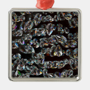 Chic Black Diamond Chrystal Abstract Pattern Gifts Metal Tree Decoration