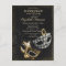 Chic Black Masquerade, Masque Confetti Sweet 16