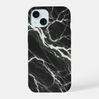 Chic Black & White Marble Look Glamour