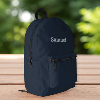 Chic Blue Backpack for Work