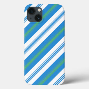 Chic Blue Deckchair Stripe Case-Mate iPad Case