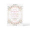 Chic Blush Gold Pink Floral Sweet Baby Girl Shower
