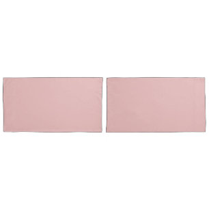 Chic Blush Pink Pillow Case in King Size