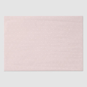 Chic blush pink tiny polka dots pattern cute girly tissue paper