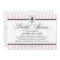 Chic Blush Stripe Fleur de Lis Wedding Shower