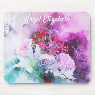 Chic Botanical Garden Mouse Mat