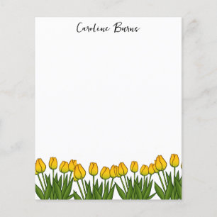 Chic Botanical Letter Writing Paper