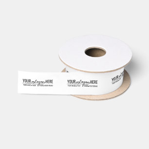 Chic Boutique Branding Custom Logo Satin Ribbon