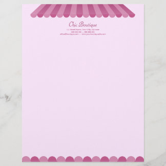 Chic Boutique letterhead Design