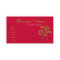 Chic Boutique Red Business Card
