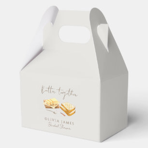 Chic Bread and Butter bridal shower Favour Box