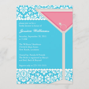 Chic Bridal Shower Invitation