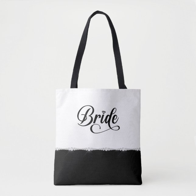 Chic Bride Tote Bag (Front)