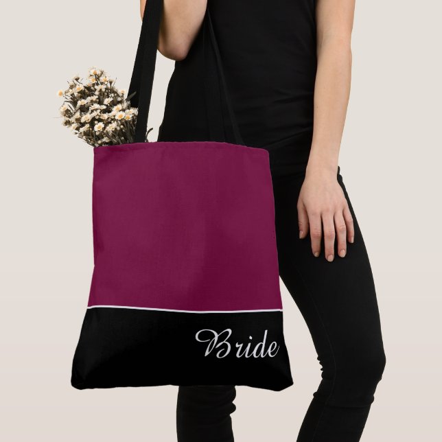 Chic Bride Tote Bag (Close Up)