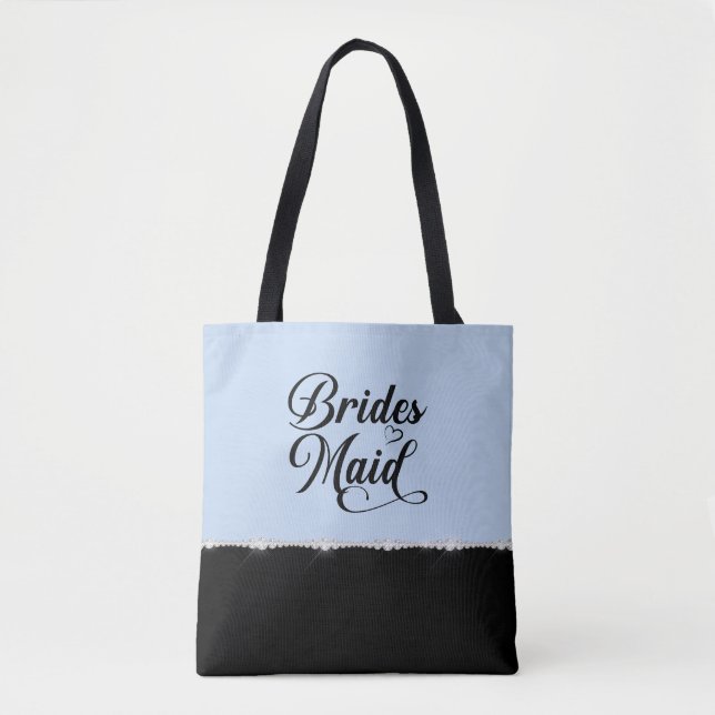 Chic Bridesmaid Tote Bag (Front)