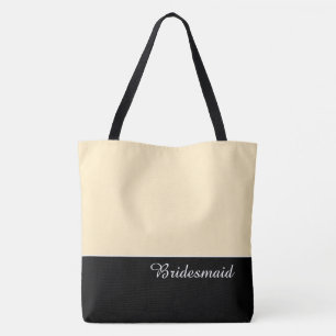 Chic Bridesmaid Tote Bag