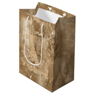 Chic Bronze Gold      Medium Gift Bag