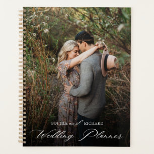 Chic Calligraphy Script Personalised Photo Planner