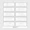Chic Calligraphy Wedding Guest Address Labels