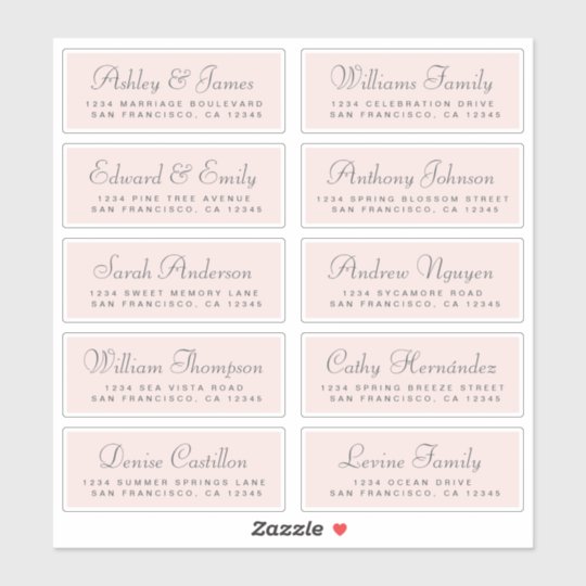 chic-calligraphy-wedding-guest-address-labels-zazzle-co-uk