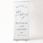 Chic Calligraphy Wedding Welcome