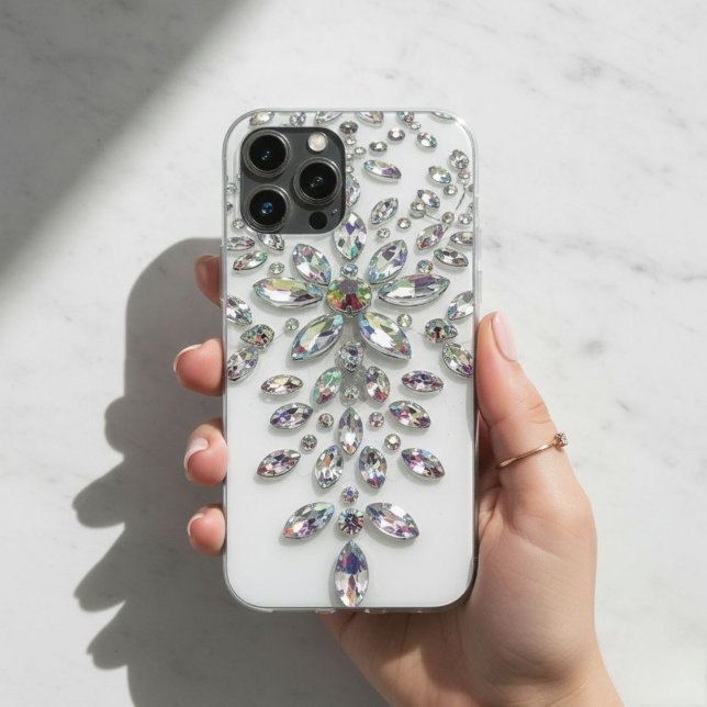  Chic Cell Phone Case with Modern Glitter Effect  (Creator Uploaded)