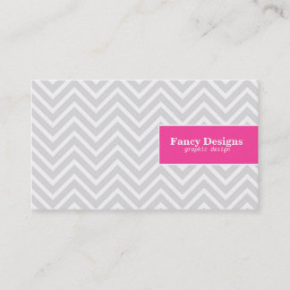 Chic Chevron Business Card