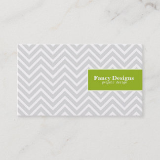Chic Chevron Business Card