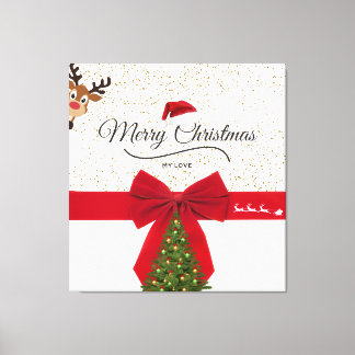 Chic Christmas Canvas Print