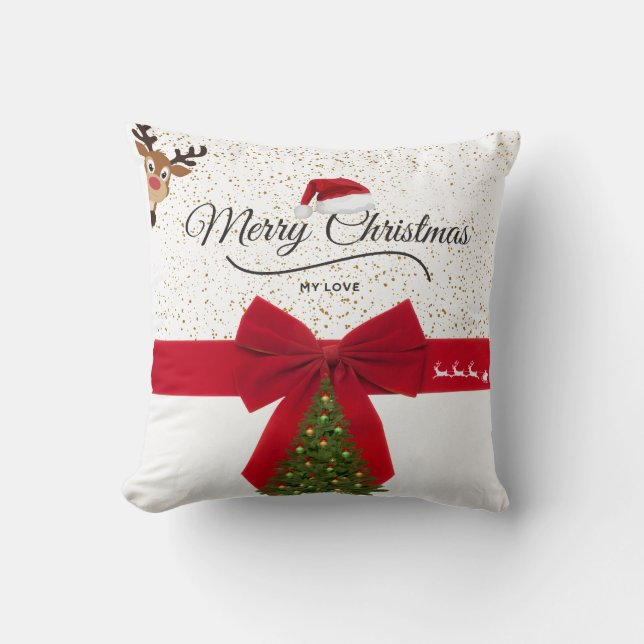 Chic Christmas Cushion (Front)