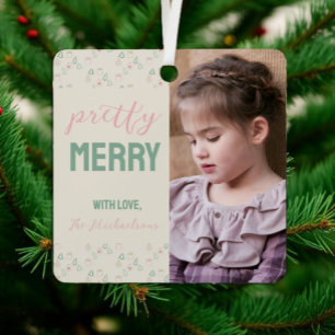 Chic Christmas Metal Tree Decoration