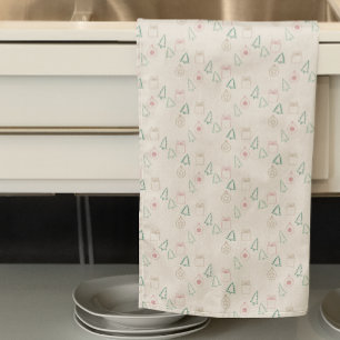 Chic Christmas Tea Towel