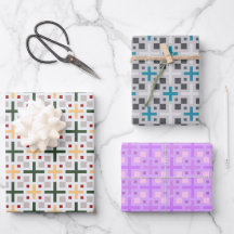 Chic Colourful Geometric Rectangle Pattern