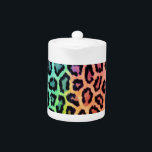 Chic Colourful Leopard Pattern<br><div class="desc">Glam Trendy Colourful Rainbow Leopard Animal Print. Fun and vibrant leopard fur print. The photo shows the texture which makes it look like it is soft fur or fabric. Colour has many of the rainbow. Reminds me of the popular 90's brand that we all loved and is making a comeback!...</div>