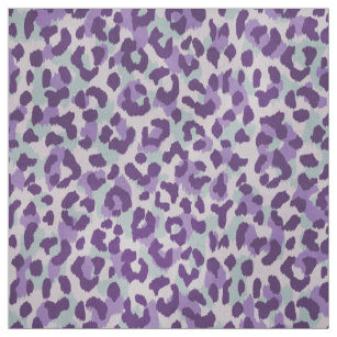 Purple Animal Print Fabric