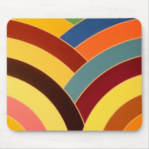 chic contemporary stylish chevron mouse mat