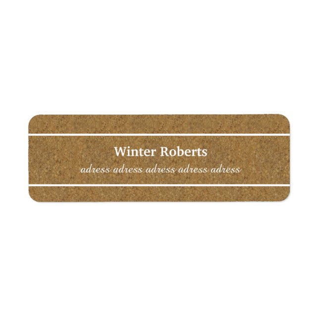 Chic cork wood (Front)