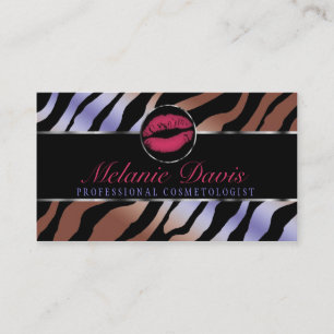 Chic Cosmetology Business Card