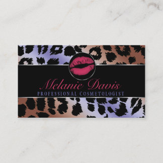 Chic Cosmetology Business Card